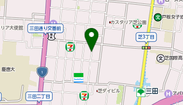 三井のカーシェアーズ リパーク芝5丁目第2(自転車可)の地図画像