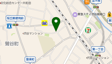 三井のカーシェアーズ リパーク渋谷区鶯谷町第2(自転車可)の地図画像