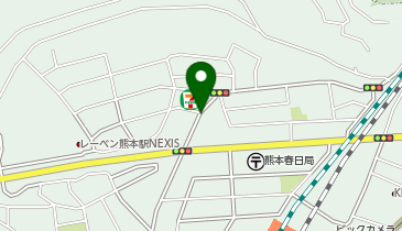 三井のカーシェアーズ リパーク熊本駅西第2(自転車禁止)の地図画像