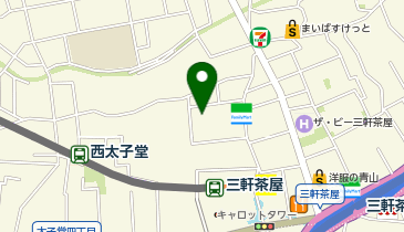 三井のカーシェアーズ リパーク太子堂4丁目(自転車可)の地図画像