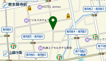 三井のカーシェアーズ リパーク札幌南8西5(自転車禁止)の地図画像