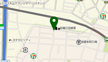 三井のカーシェアーズ リパーク池袋本町3丁目第2(自転車可)の地図画像