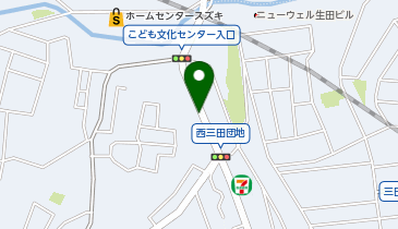 三井のカーシェアーズ リパーク川崎栗谷4丁目(自転車可)の地図画像