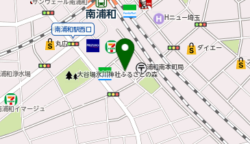 三井のカーシェアーズ リパーク南浦和駅前第3(自転車可)の地図画像