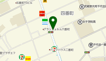 三井のカーシェアーズ リパーク四番町第7(自転車可)の地図画像