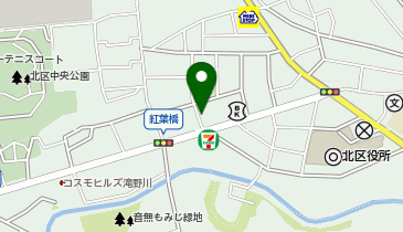 三井のカーシェアーズ リパーク王子本町2丁目第2(自転車可)の地図画像