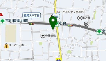 三井のカーシェアーズ リパーク西尾久5丁目第2(自転車可)の地図画像