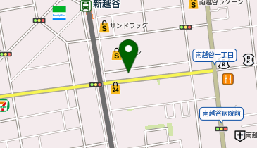 三井のカーシェアーズ リパーク南越谷1丁目第8(自転車禁止)の地図画像