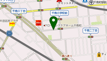 三井のカーシェアーズ リパーク千鳥3丁目(自転車可)の地図画像