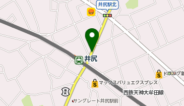 三井のカーシェアーズ リパーク井尻駅前(自転車禁止)の地図画像