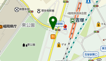 三井のカーシェアーズ リパーク吉塚駅前(自転車禁止)の地図画像