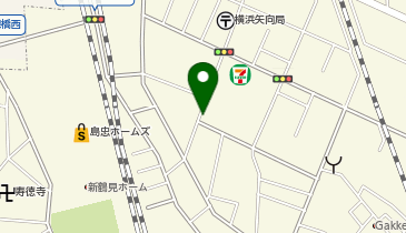 三井のカーシェアーズ リパーク横浜矢向3丁目第2(自転車可)の地図画像