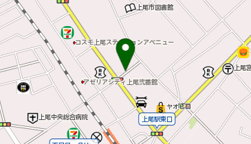 三井のカーシェアーズ リパーク上尾上町1丁目(自転車可)の地図画像