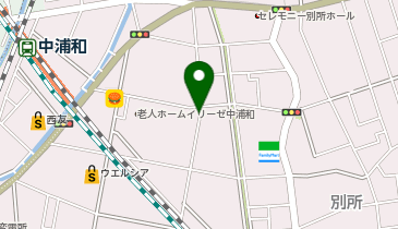 三井のカーシェアーズ リパーク中浦和駅東(自転車可)の地図画像