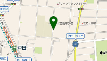 三井のカーシェアーズ リパーク戸田駅前(自転車可)の地図画像
