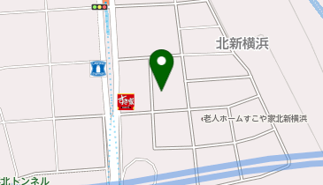 三井のカーシェアーズ リパーク北新横浜駅前(自転車禁止)の地図画像