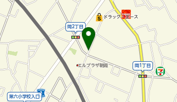 三井のカーシェアーズ リパーク朝霞岡1丁目第2(自転車可)の地図画像