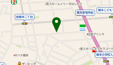 三井のカーシェアーズ リパーク西橋本1丁目第2(自転車可)の地図画像