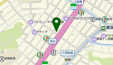 三井のカーシェアーズ リパーク那覇市松山2丁目第4(自転車禁止)の地図画像