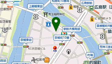 三井のカーシェアーズ リパーク広島京橋町第2(自転車禁止)の地図画像