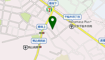 三井のカーシェアーズ 千駄木4丁目第3(自転車禁止)の地図画像