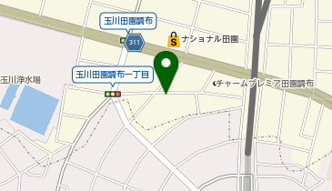 三井のカーシェアーズ リパーク玉川田園調布1丁目第2(自転車可)の地図画像