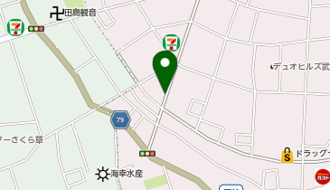 三井のカーシェアーズ リパーク浦和鹿手袋7丁目(自転車可)の地図画像