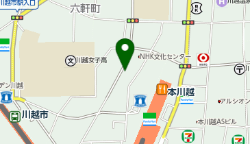 三井のカーシェアーズ リパーク川越中原町2丁目第2(自転車可)の地図画像