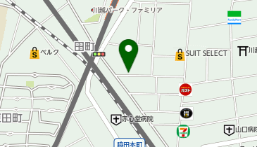 三井のカーシェアーズ リパーク川越脇田町(自転車可)の地図画像