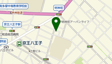 三井のカーシェアーズ リパーク八王子明神町2丁目第4(自転車可)の地図画像