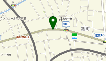 三井のカーシェアーズ リパーク所沢旭町(自転車可)の地図画像