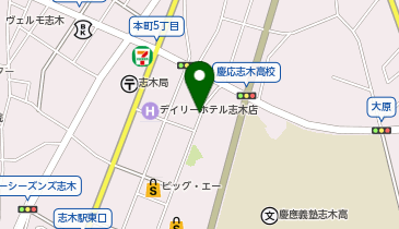 三井のカーシェアーズ リパーク志木本町5丁目(自転車可)の地図画像