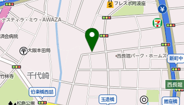 三井のカーシェアーズ リパーク立売堀6丁目第2(自転車可)の地図画像