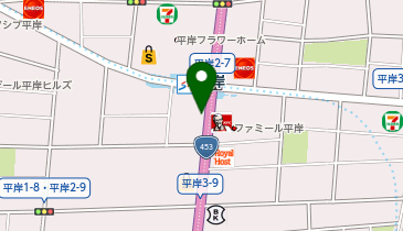 三井のカーシェアーズ リパーク札幌平岸駅前(自転車禁止)の地図画像