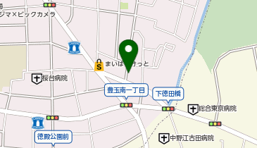 三井のカーシェアーズ リパーク豊玉中1丁目第2(自転車可)の地図画像