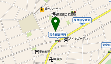 三井のカーシェアーズ リパーク東金町5丁目第2(自転車可)の地図画像