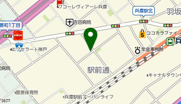 三井のカーシェアーズ リパーク兵庫駅前通3丁目(自転車可)の地図画像