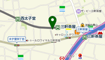 三井のカーシェアーズ キャロットパーク(地下3階)(自転車禁止)の地図画像