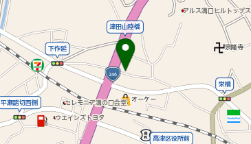 三井のカーシェアーズ レガート溝の口(自転車禁止)の地図画像