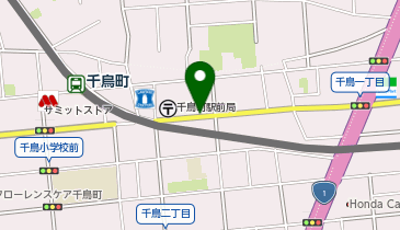 三井のカーシェアーズ リパーク千鳥1丁目(自転車可)の地図画像