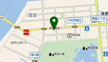 三井のカーシェアーズ PARKS PARK 江東区清澄2丁目第2(自転車禁止)の地図画像