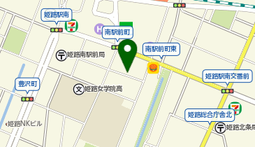 三井のカーシェアーズ リパーク姫路駅南第2(自転車可)の地図画像
