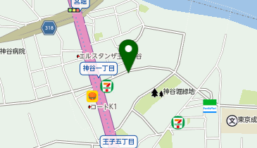 三井のカーシェアーズ リパーク神谷1丁目第5(自転車可)の地図画像