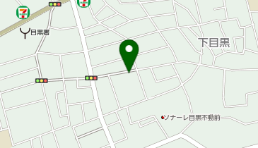 三井のカーシェアーズ リパーク下目黒5丁目第7(自転車可)の地図画像