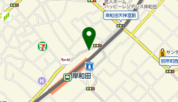 三井のカーシェアーズ リパーク南海パーキング岸和田駅(4階)(自転車禁止)の地図画像