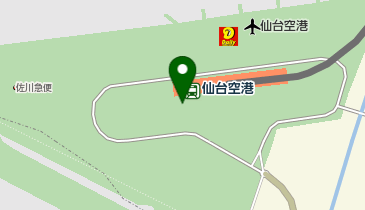 三井のカーシェアーズ 仙台国際空港駐車場(自転車禁止)の地図画像