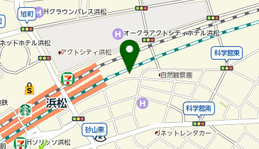三井のカーシェアーズ リパーク浜松駅南第13(自転車可)の地図画像