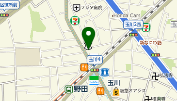 三井のカーシェアーズ リパーク吉野2丁目第4(自転車可)の地図画像