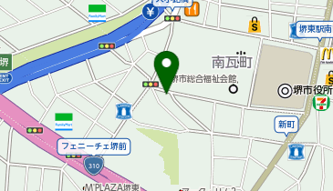 三井のカーシェアーズ リパーク堺市役所西(自転車可)の地図画像