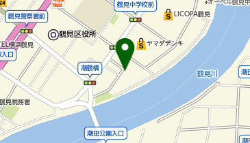三井のカーシェアーズ リパーク鶴見中央3丁目第4(自転車禁止)の地図画像